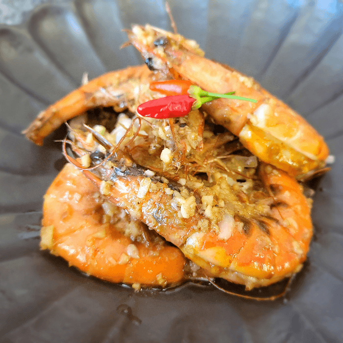 Spicy Garlic Kauai Shrimp