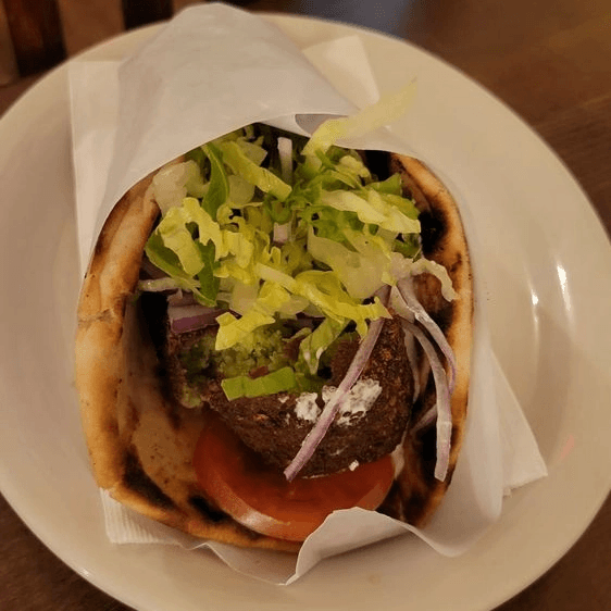 Delicious Greek Falafel and More