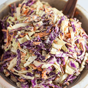 Homemade Coleslaw.