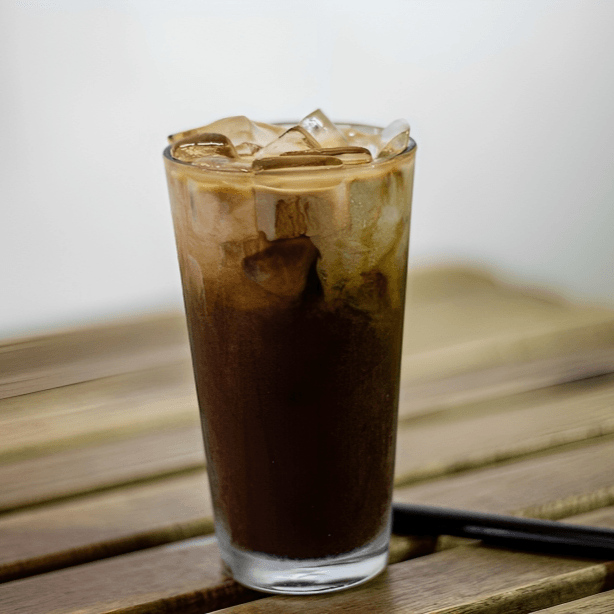 Thai Iced Coffee with Milk.