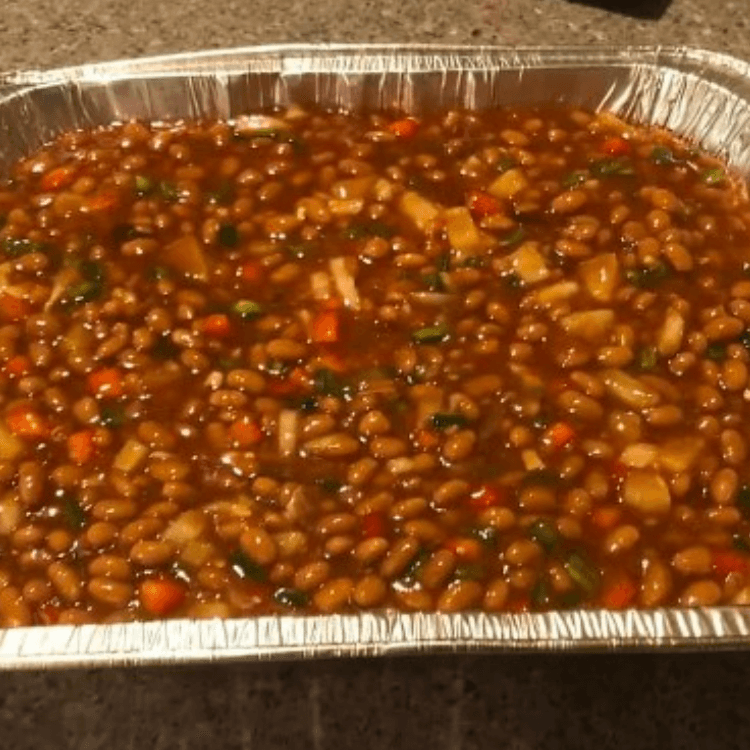 Stewed Beans (large foil pan)