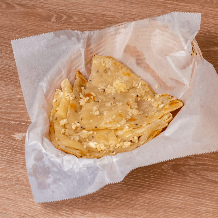 Garlic Cheese Naan.