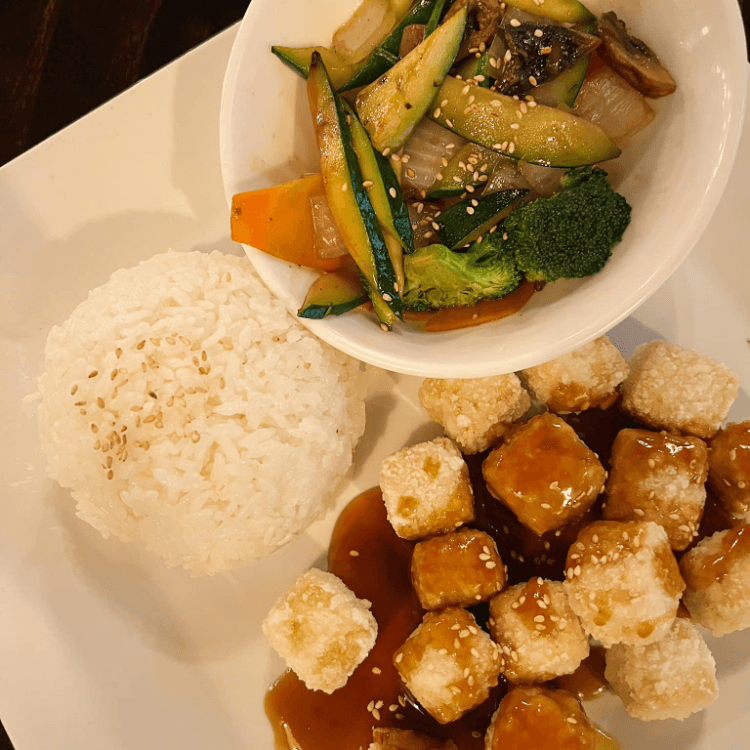 Lunch Tofu Teriyaki