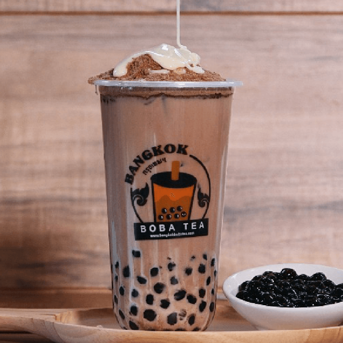 Ovaltine Volcano Milk.