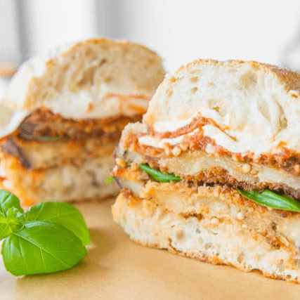 Eggplant Parmesan Grinder (Small 6")