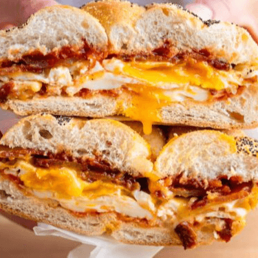 BACON EGG AND AMERICAN CHEESE