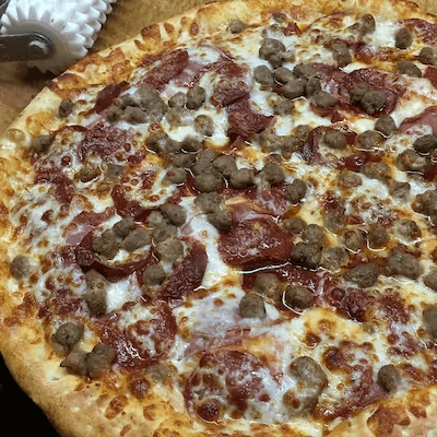 All Meat Pizza (Medium 14")