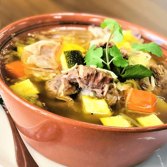 Beef Vegetable Soup.