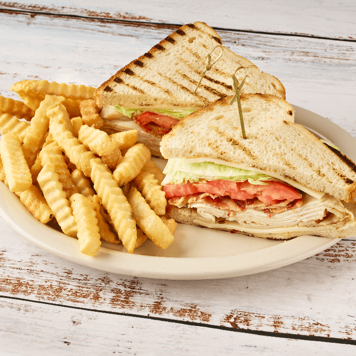 Turkey Club Sandwich or Wrap