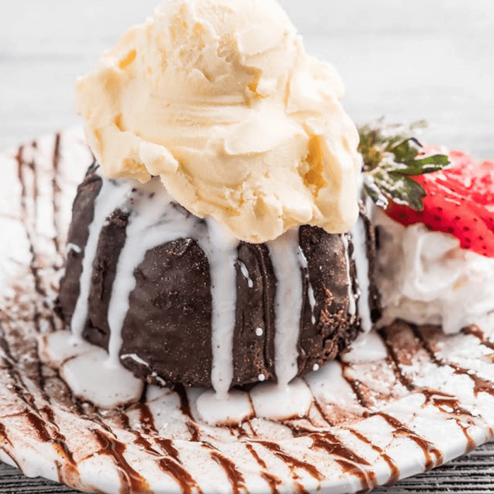 Hot Fudge Lava Cake