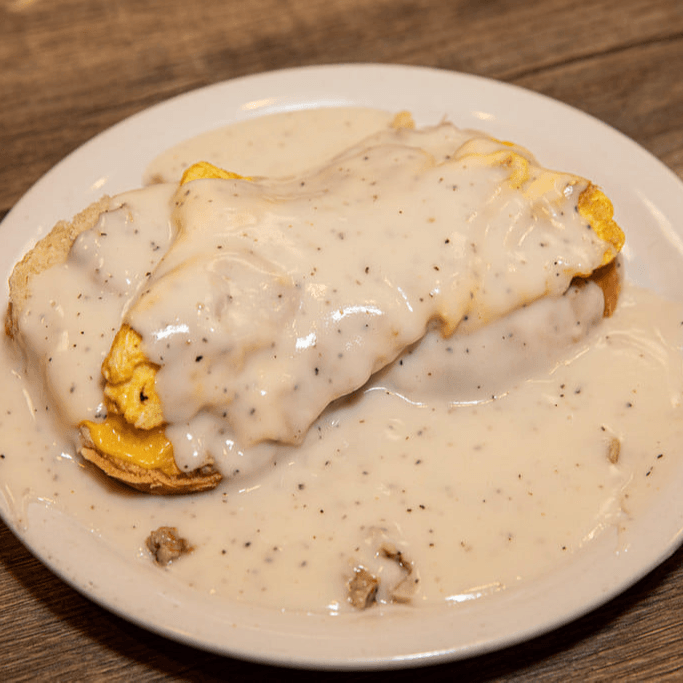 Loaded Biscuit & Gravy