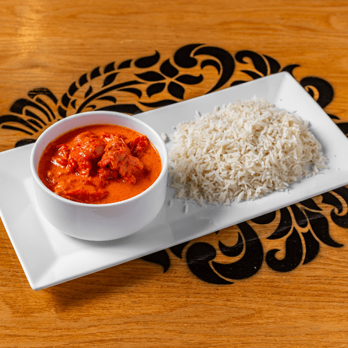 Butter Chicken and Rice