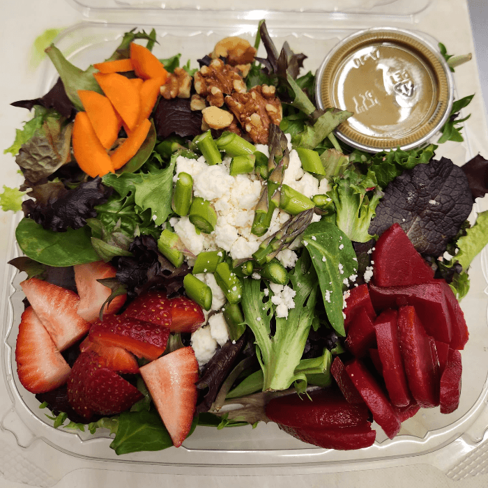 *FRESH BEETS DINNER SALAD BOX TAKE OUT