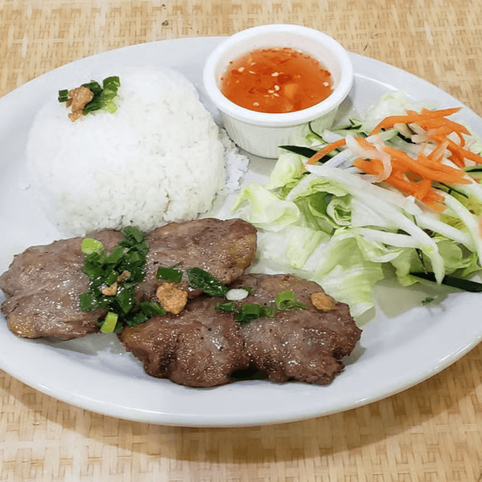 Grilled Pork Rice or Pork Chop Rice - CơmTấmThịt Nướng Hoặc Sườn Nướng