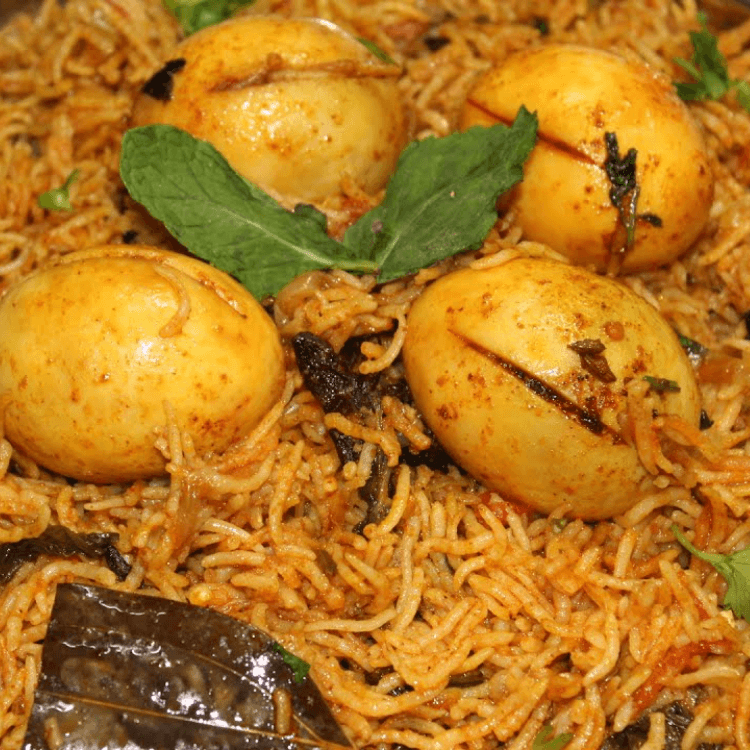 Egmore Egg Biryani