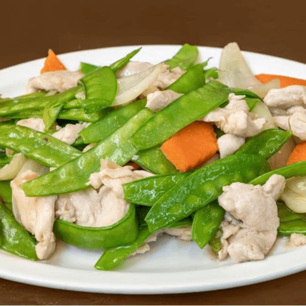 Snow Pea Chicken 雪豆鸡