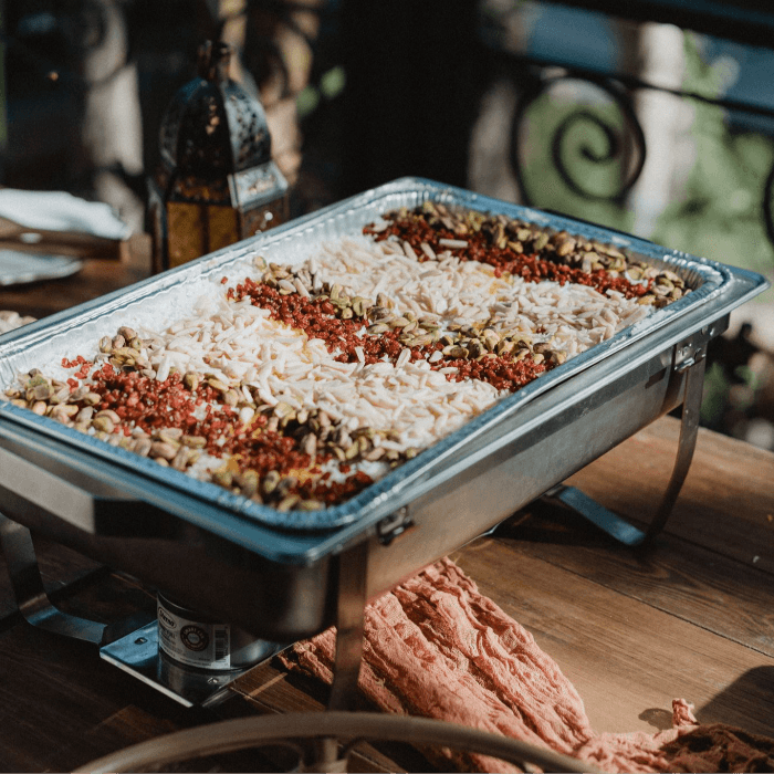 Catering for 15 Pax