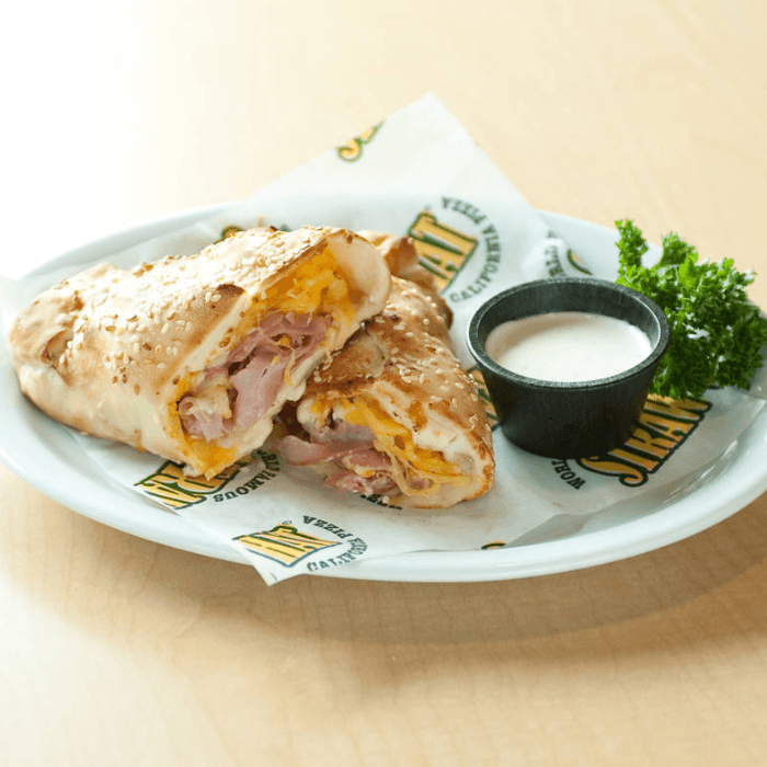 Ham & Cheese Hot Hat Sandwich
