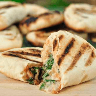 Grilled Chicken Spinach Feta Calzone (Small)