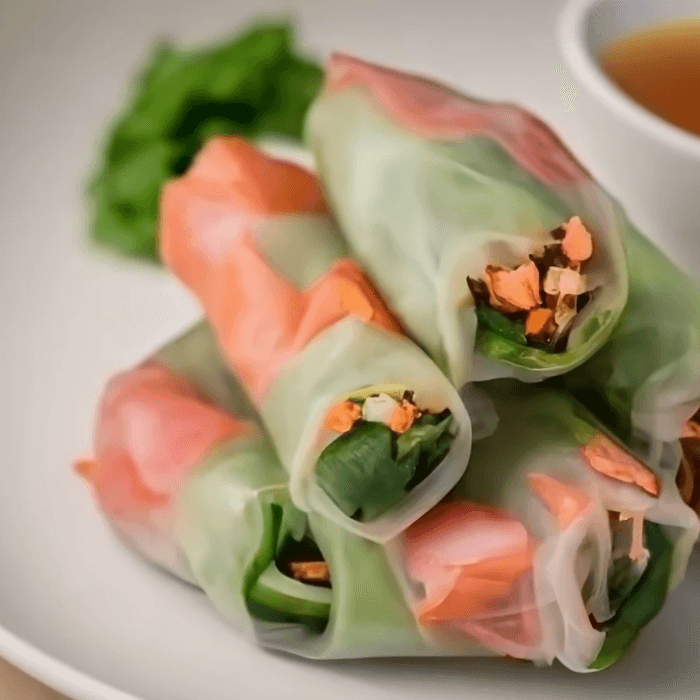 Vietnamese Vegetarian Spring Rolls