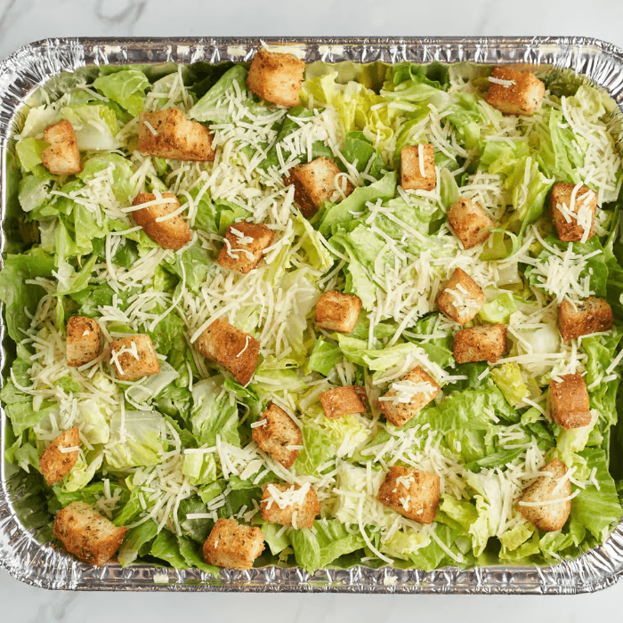 Caesar Salad (Half Tray Serves 10)