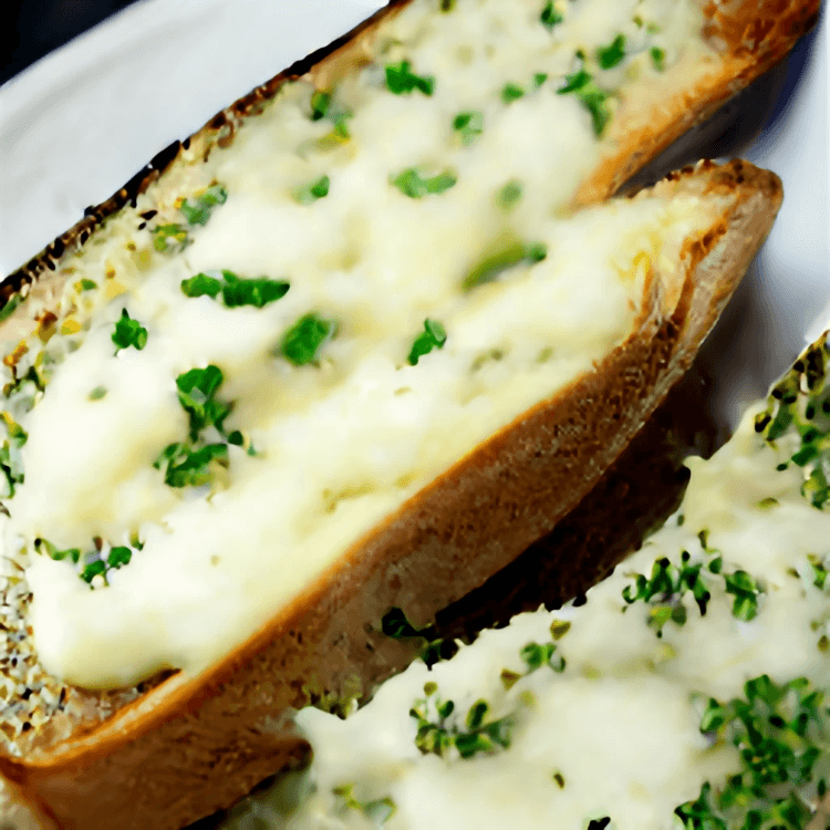 Garlic Bread w/ Melted Mozzarella