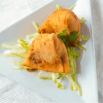 Vegetable Samosa.