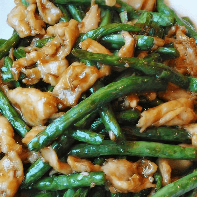 String Bean Chicken 四季豆鸡.