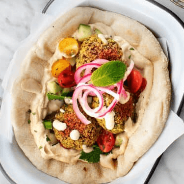 Falafel Sandwich.