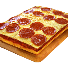 Giant Deep Dish Pepperoni or Cheese Pizza