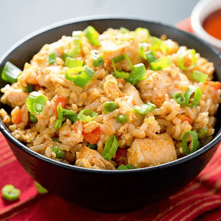 Spicy Chicken Fried Rice