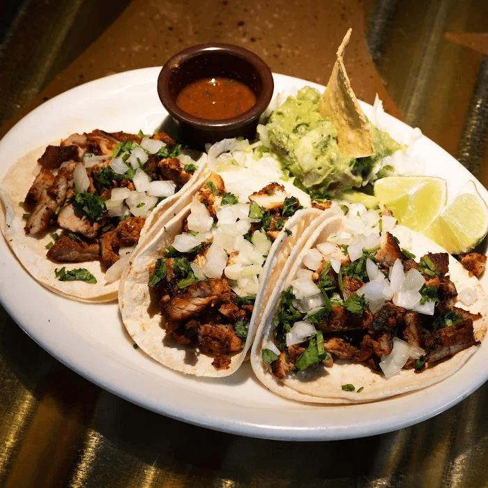 Tacos De Carne Adobada.
