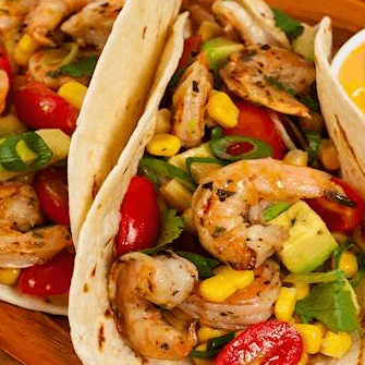 Taco Salad Fajita De Camaron