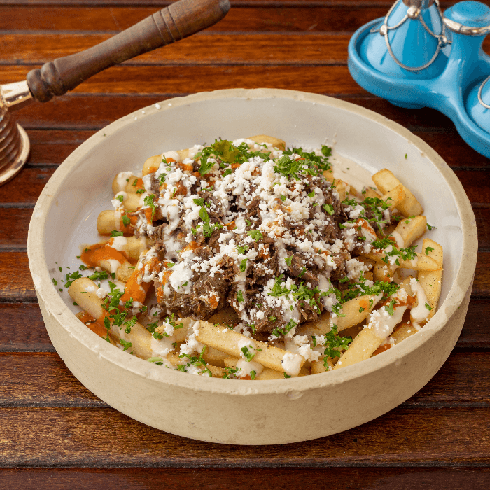 Lamb Shawarma Poutine