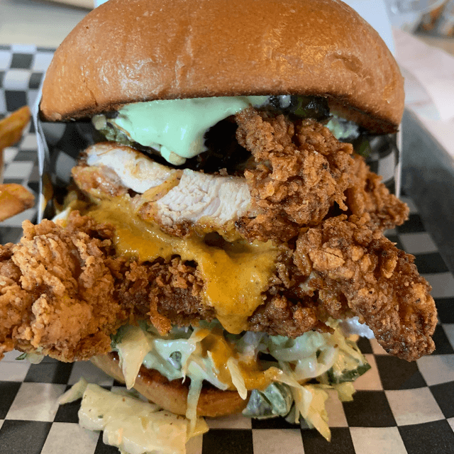 Hyphy Fried Chicken Sandwich