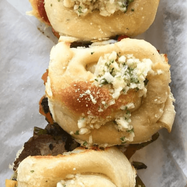 Mix & Match Garlic Knot Sliders.