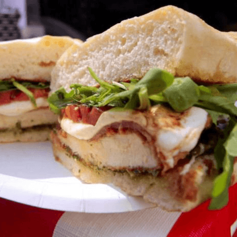 Chicken Cutlet Sandwich Lunch