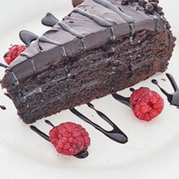 Chocolate Layer Cake Slice