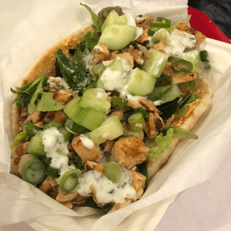 Spicy Chicken Wrap