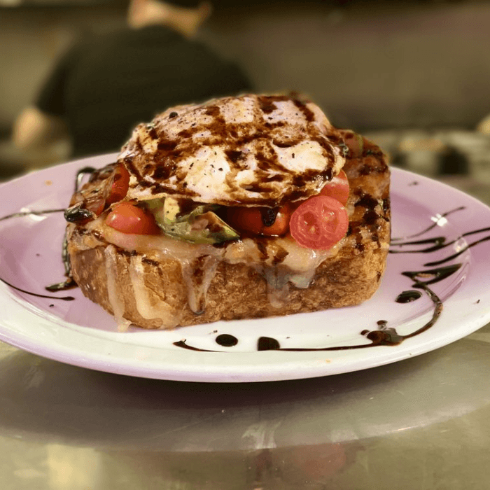 Caprese Avocado Toast.