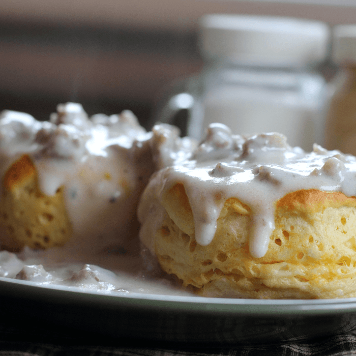 #3. Biscuit & Gravy