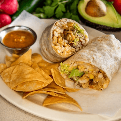 Chicken Burrito.
