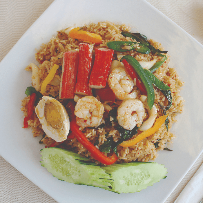 71. Spicy Mint Leaf Fried Rice.