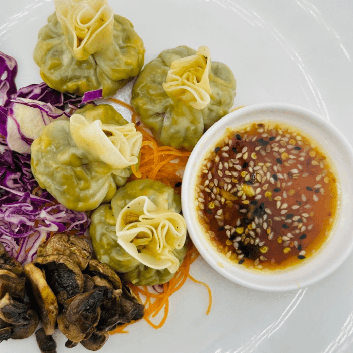 Mushroom Dumplings.