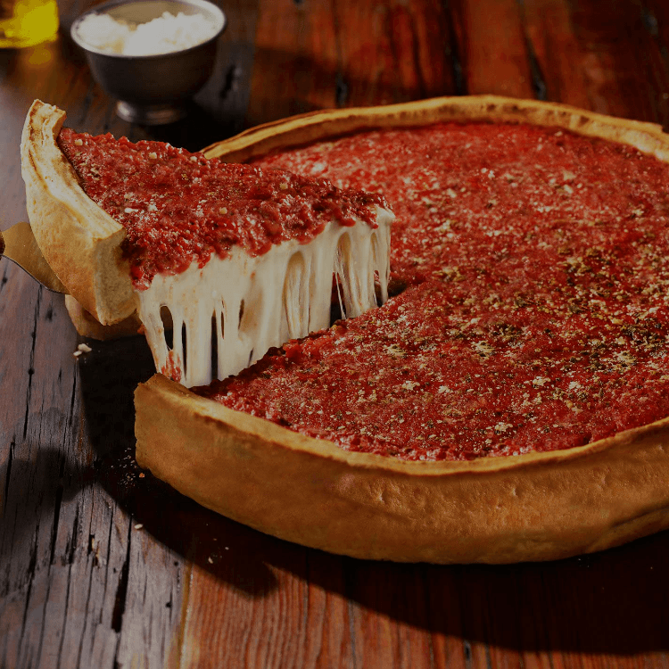 Chicago Stuffed Cheese Pizza (10" Medium)