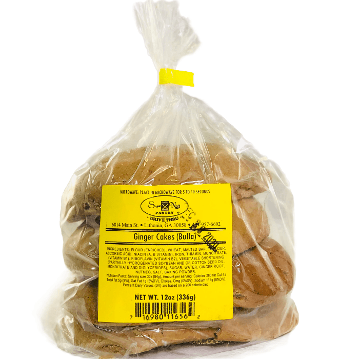 Bulla Cakes (Ginger).