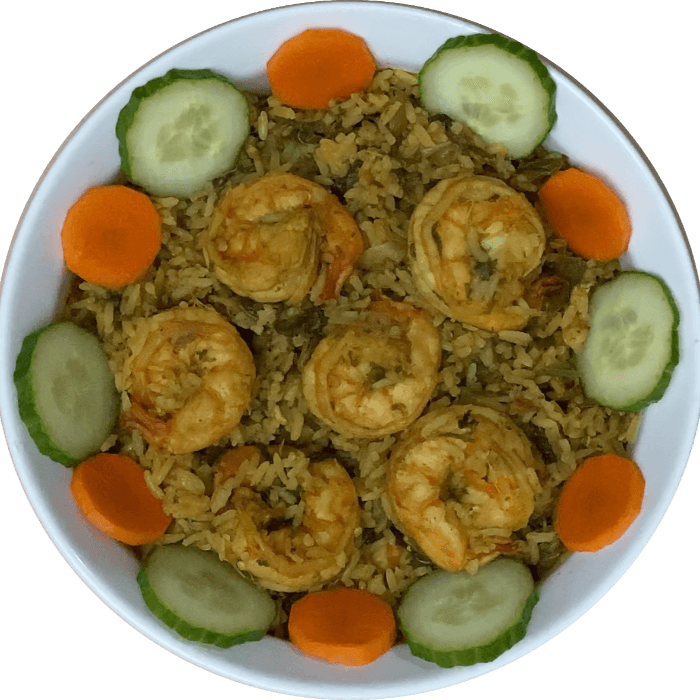151. Gongura Shrimp Pulav (Family Pack)