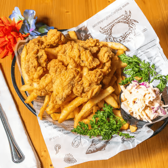 Fried Oyster Basket (10).