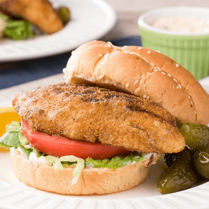 Mario's Catfish Sandwich