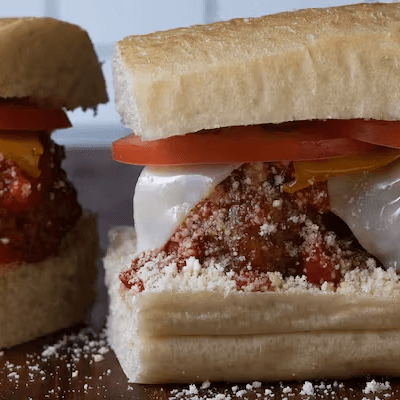 Meatball Hero Sandwich